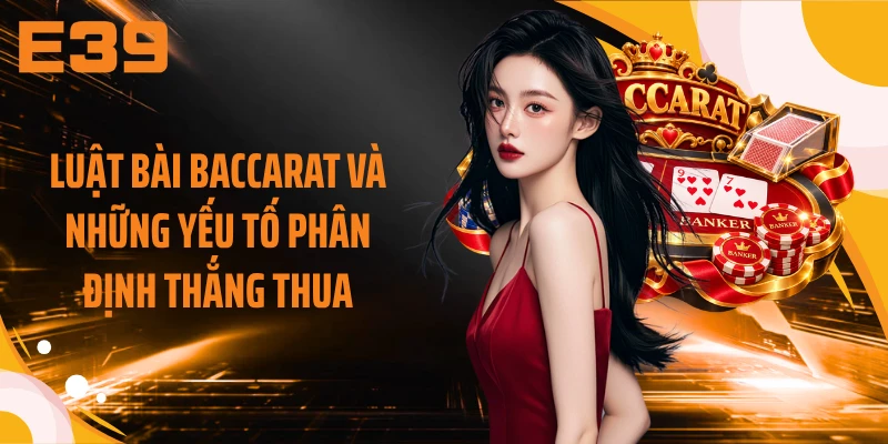 Luật bài Baccarat và những yếu tố phân định thắng thua
