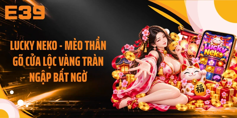 Lucky Neko - Mèo Thần Gõ Cửa Lộc Vàng Tràn Ngập Bất Ngờ